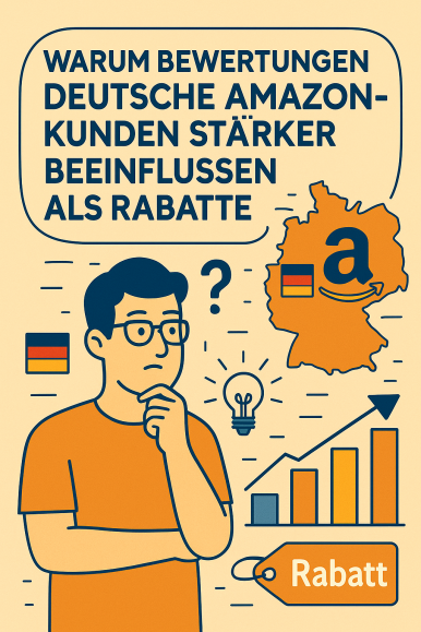 Warum Bewertungen deutsche Amazon-Kunden stärker beeinflussen als Rabatte