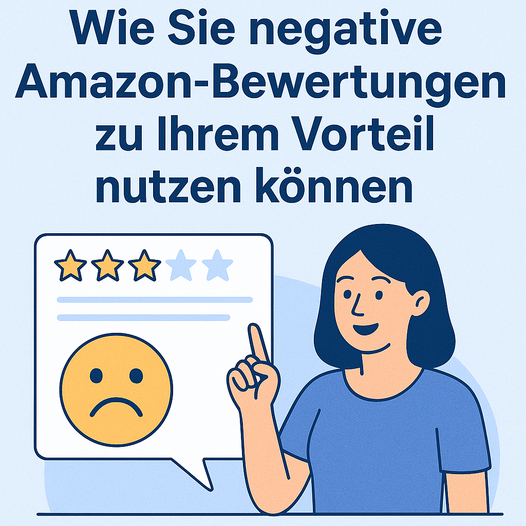 Wie Sie negative Amazon-Bewertungen zu Ihrem Vorteil nutzen können