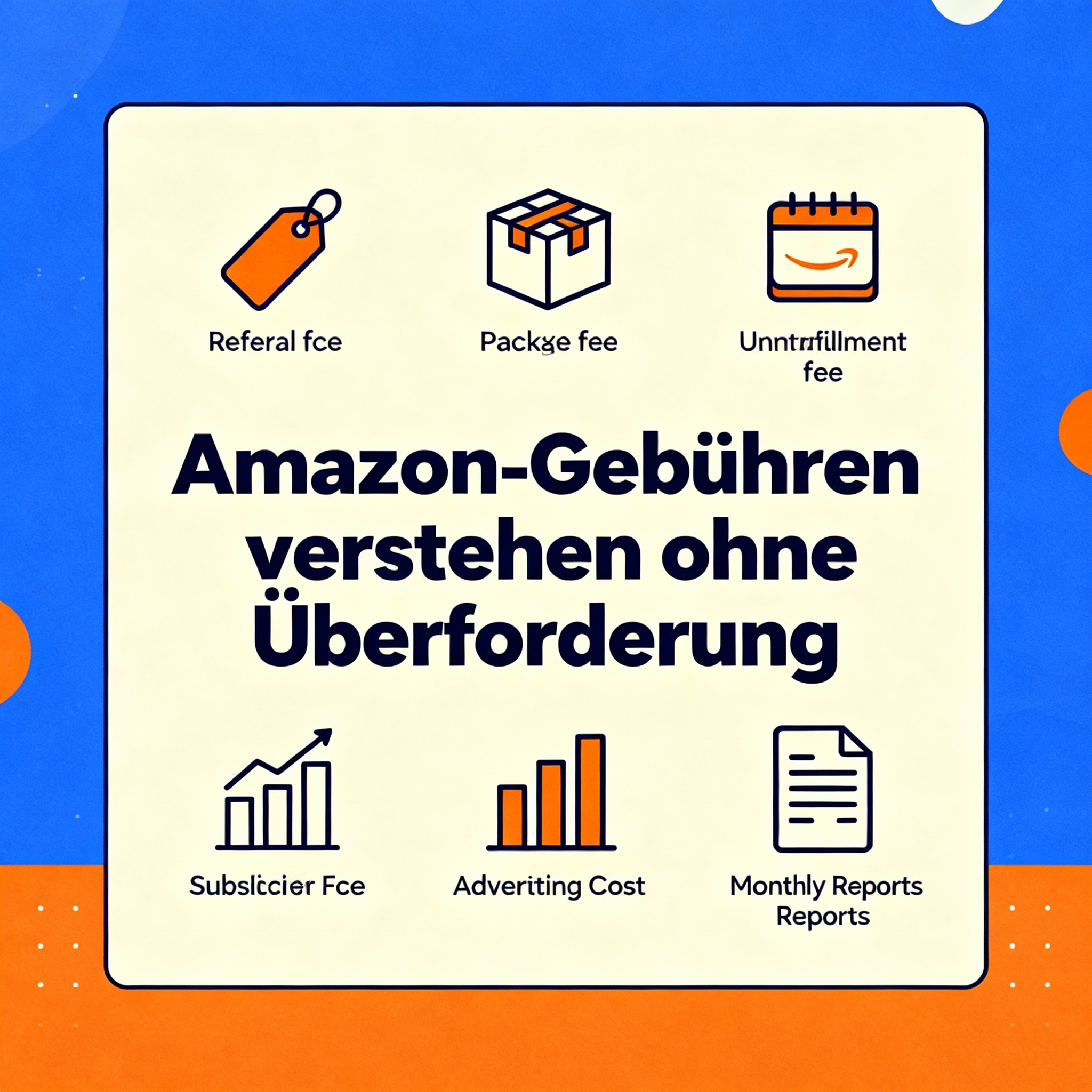 Amazon-Gebühren verstehen ohne Überforderung